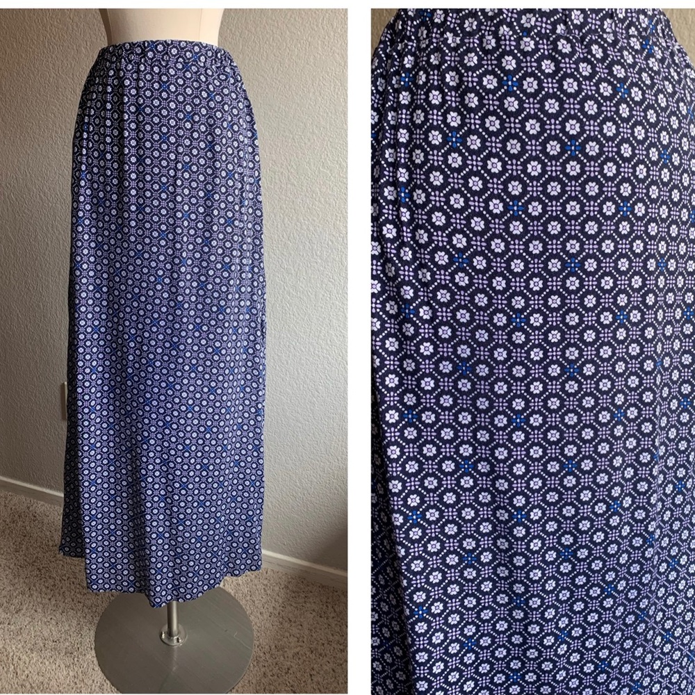 Abercrombie & Fitch Beautiful Maxi Viscose Skirt